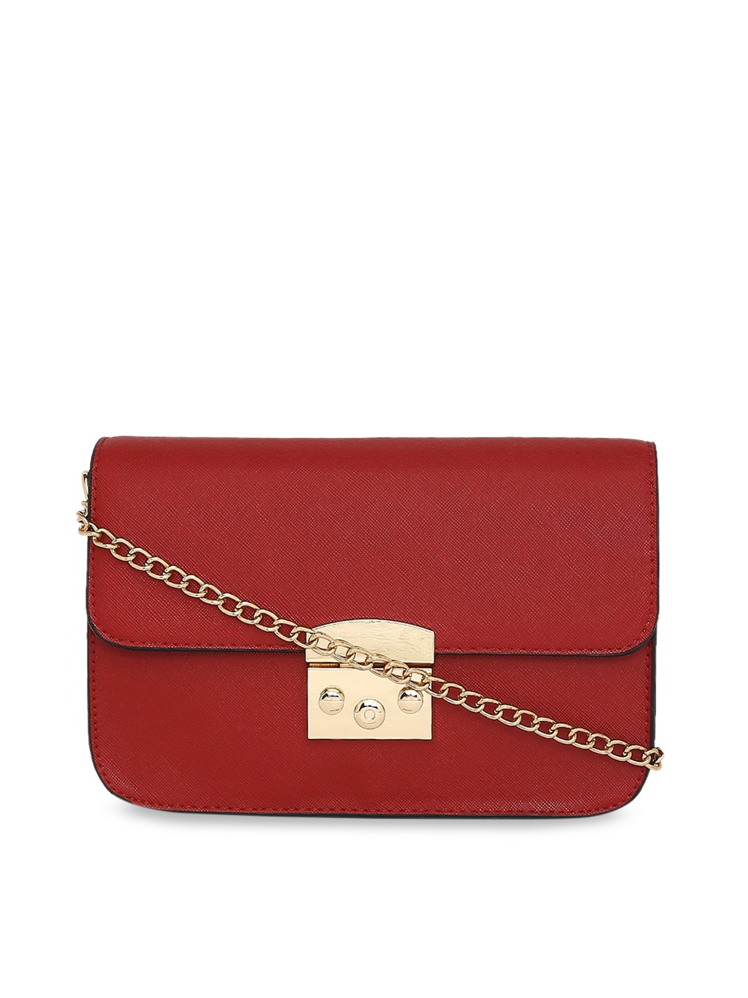 

Forever Glam by Pantaloons Red Solid Sling Bag
