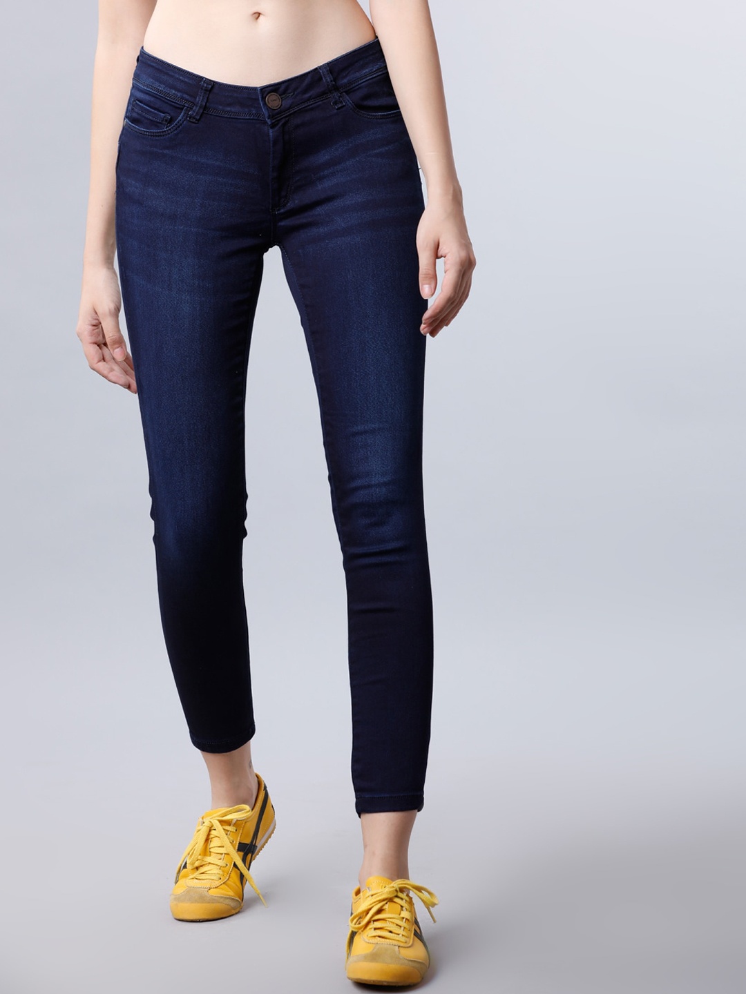 

Tokyo Talkies Women Blue Super Skinny Fit High-Rise Stretchable Jeans
