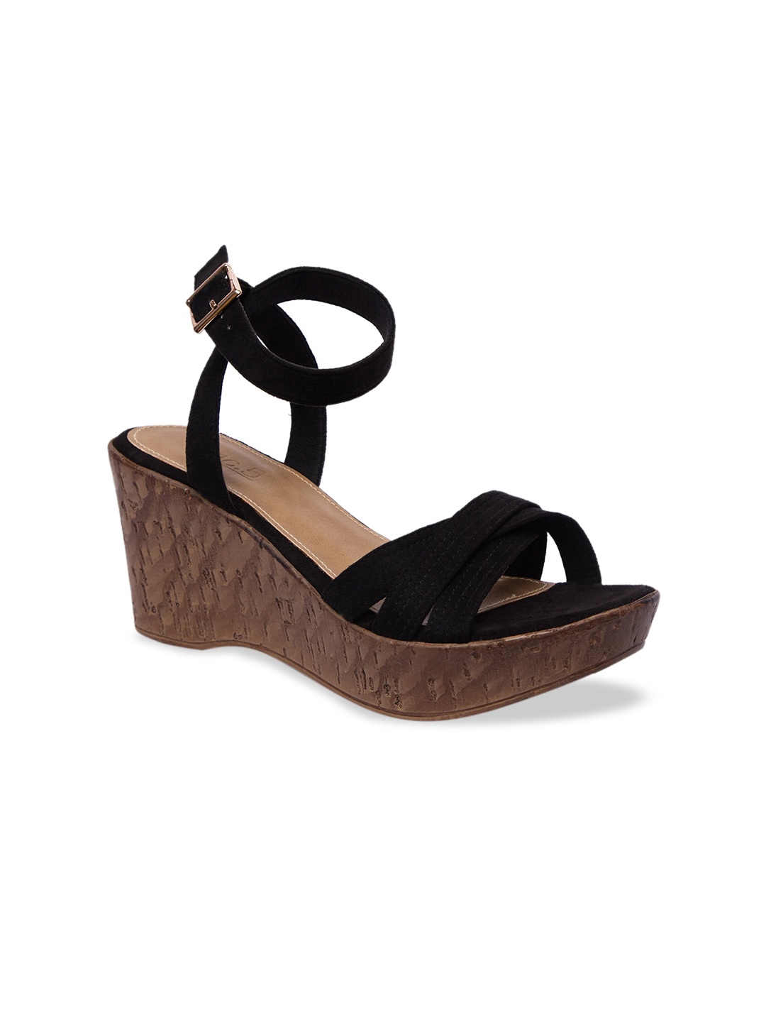 

Inc 5 Women Black Solid Wedges