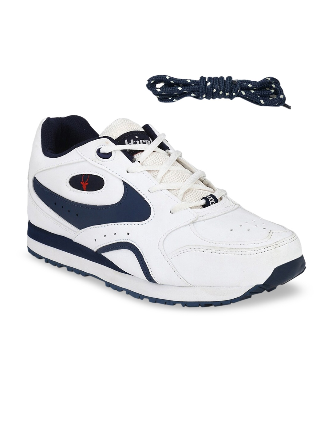 

HIROLAS Men White Synthetic Running Shoes