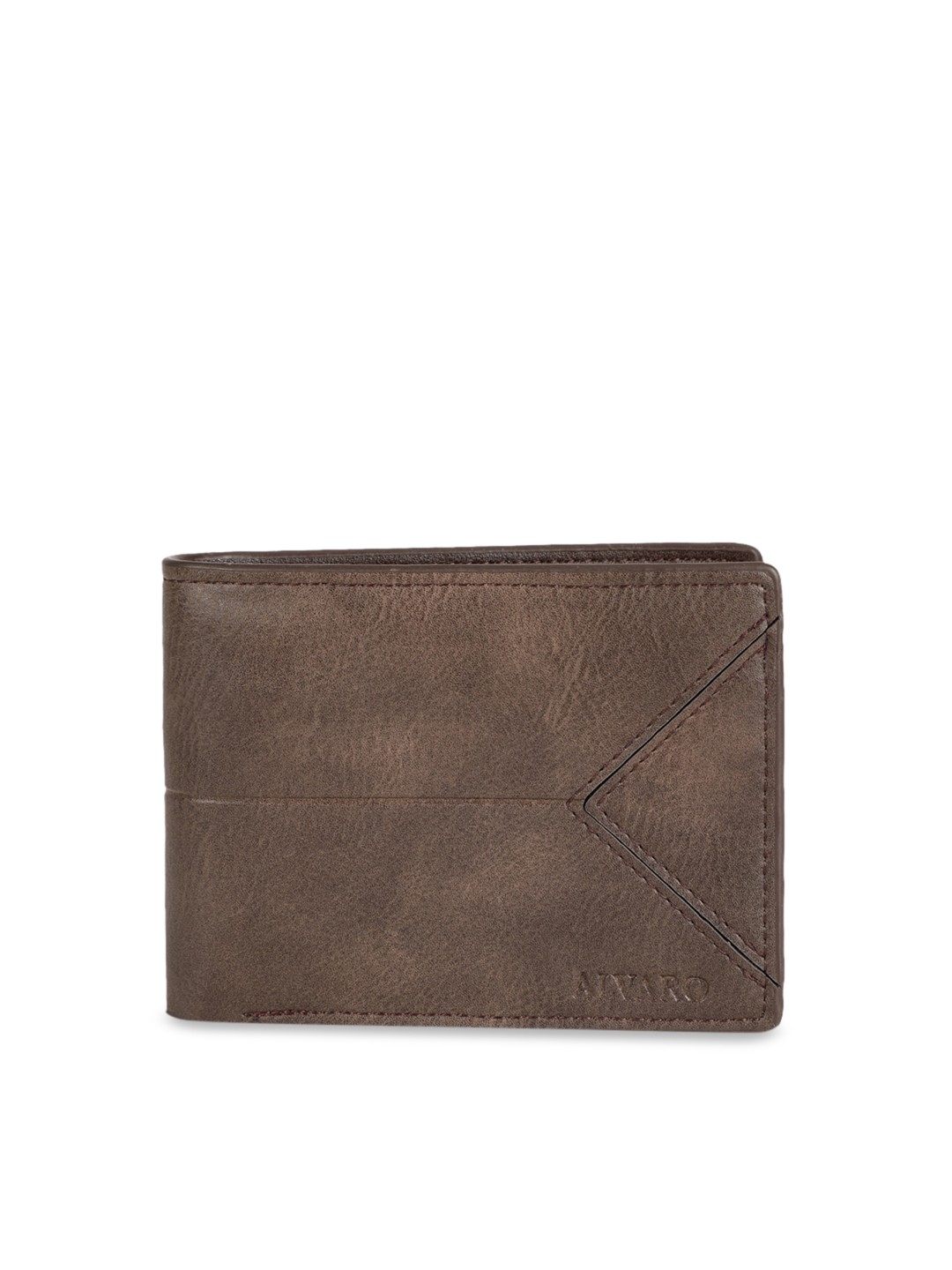 

Alvaro Castagnino Men Brown Solid Two Fold Wallet