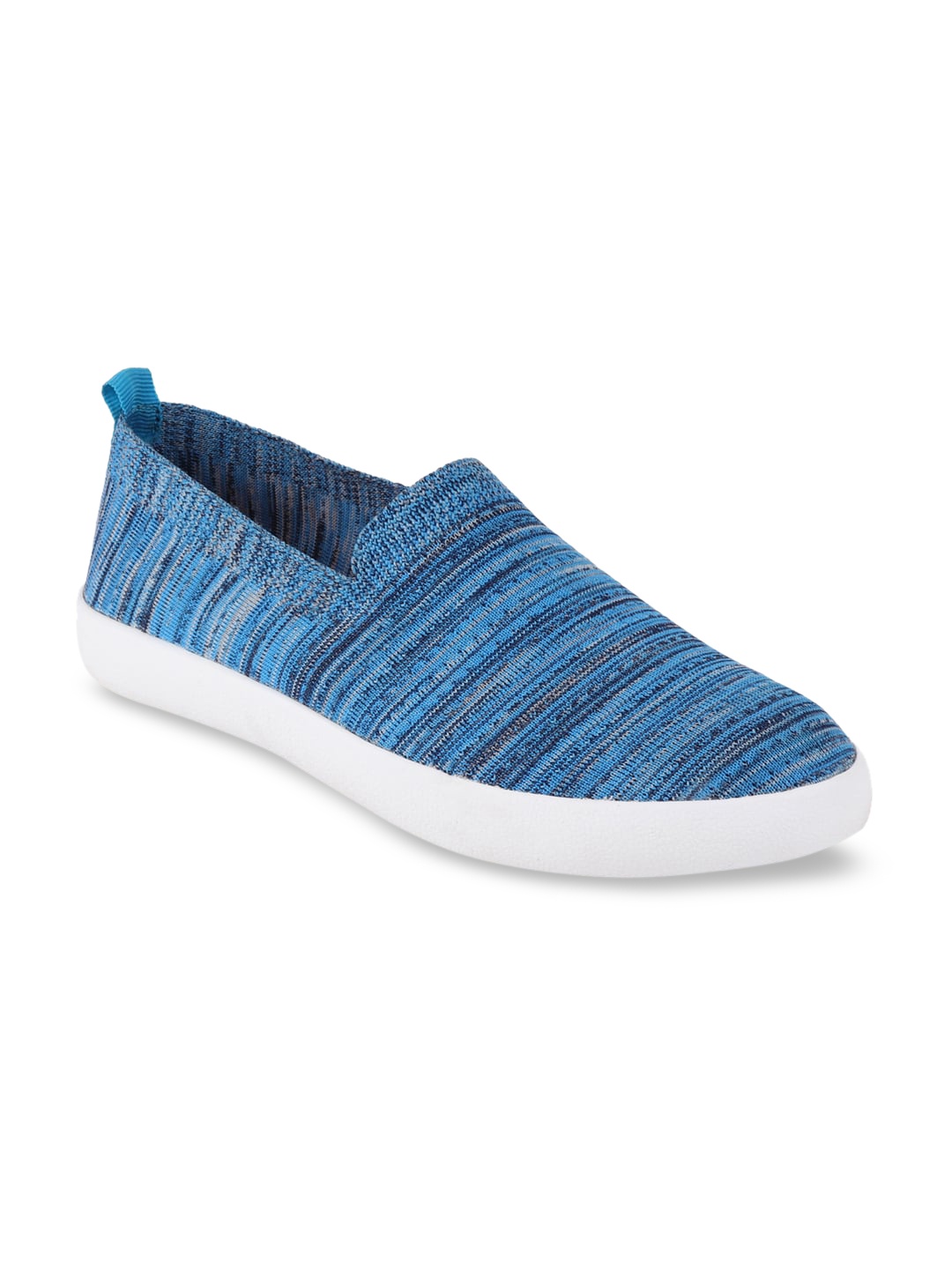 

FAUSTO Men Blue Slip-On Sneakers