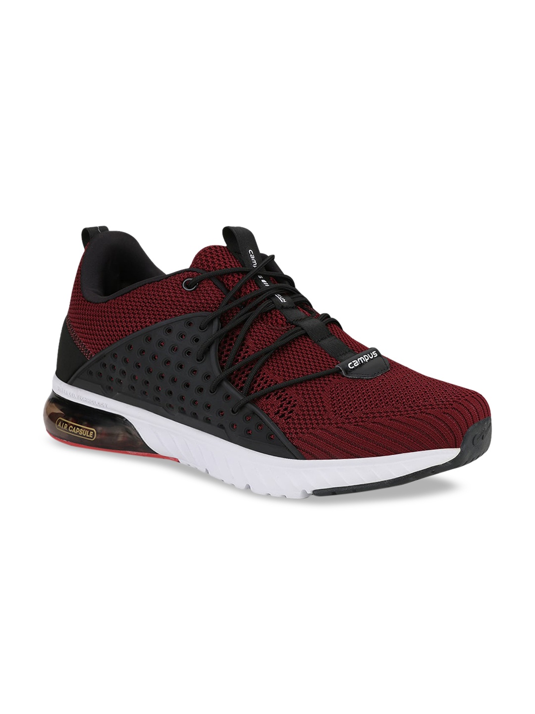 

Campus Men Red Mesh Running Shoes