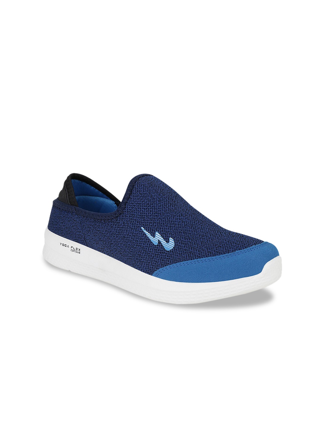 

Campus Women Blue Mesh Walking Shoes