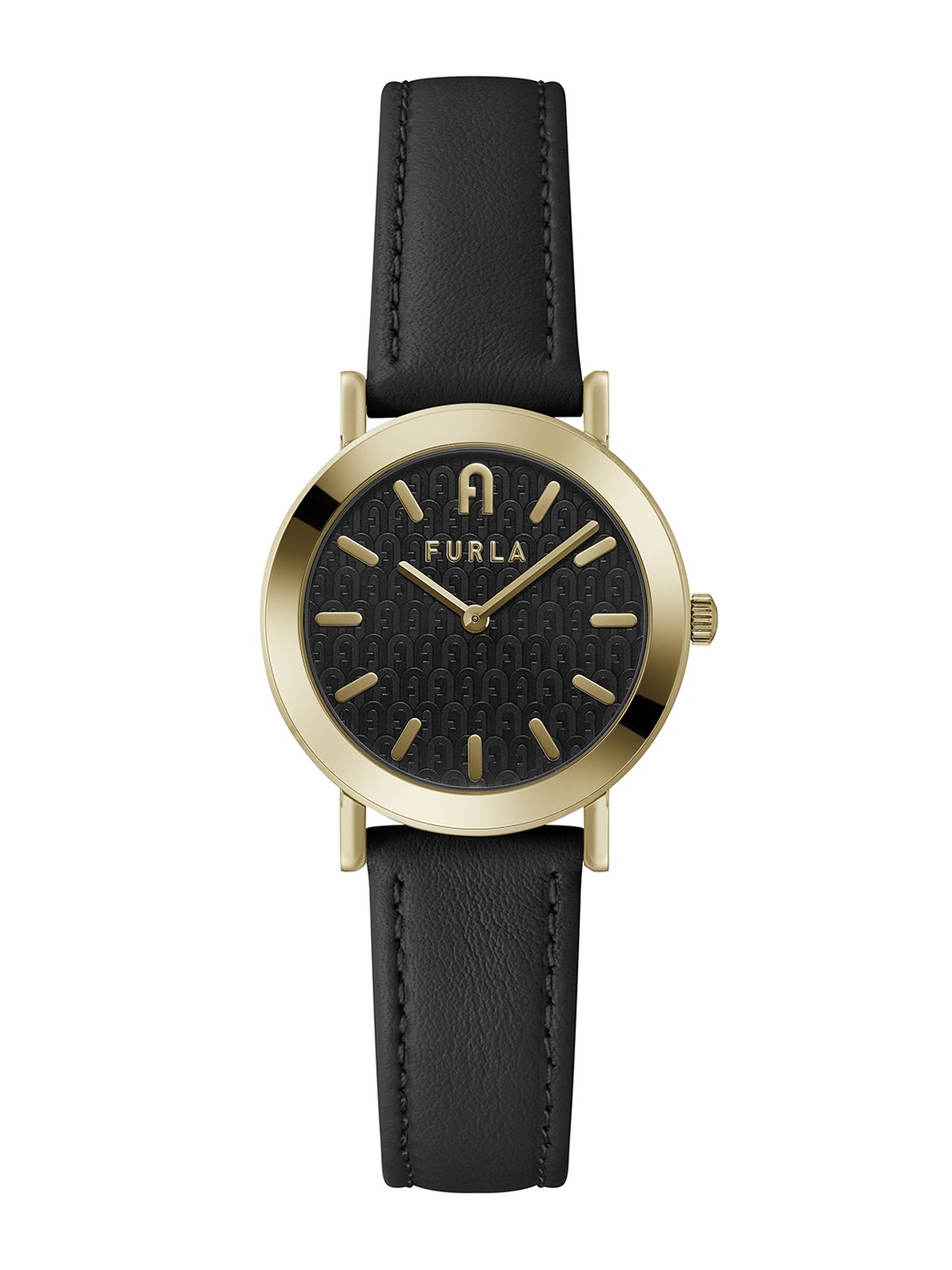 

Furla Women Black Analogue Leather Watch WW00007008L2