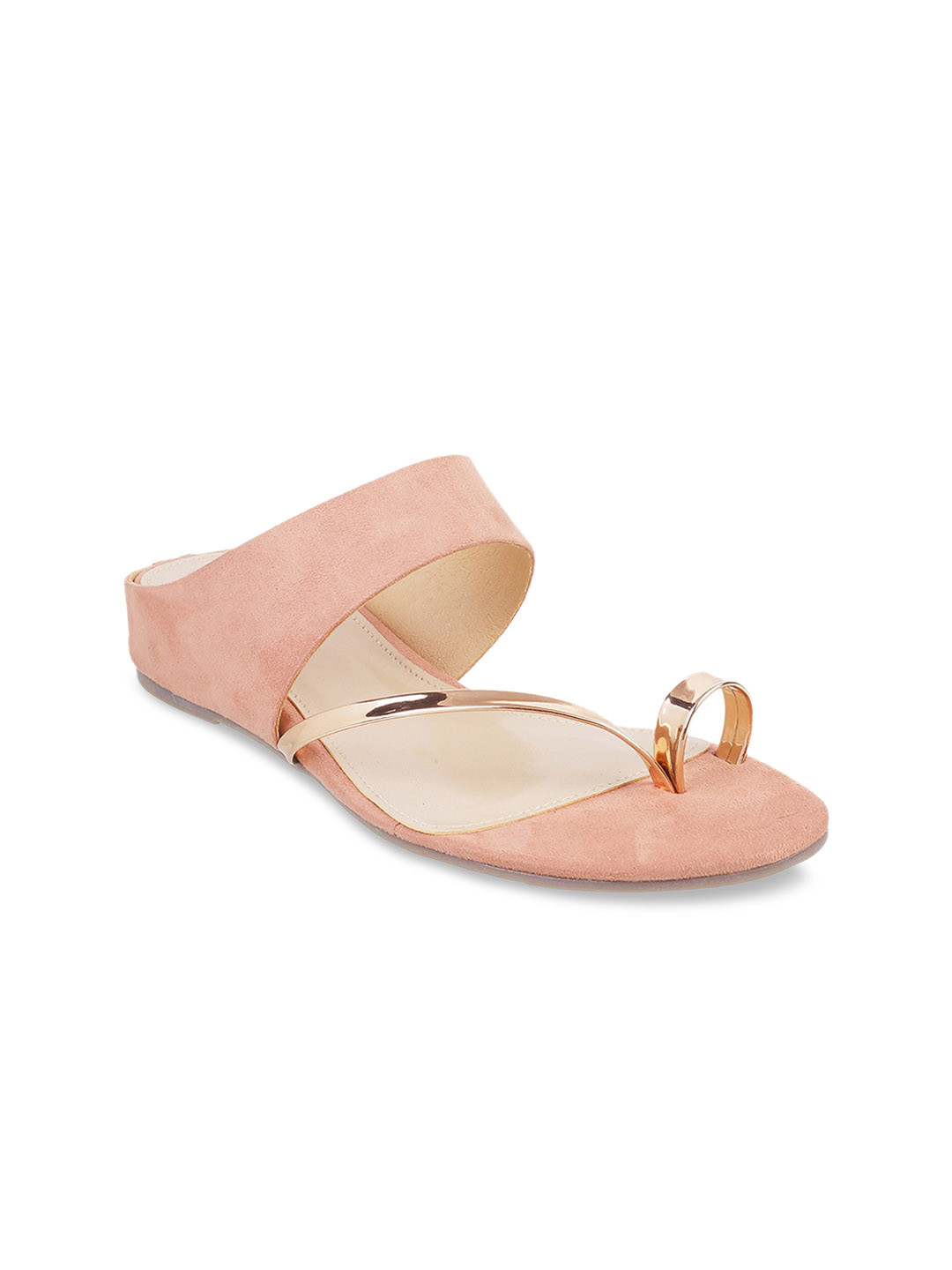 

Mochi Women Peach-Coloured Solid Heels