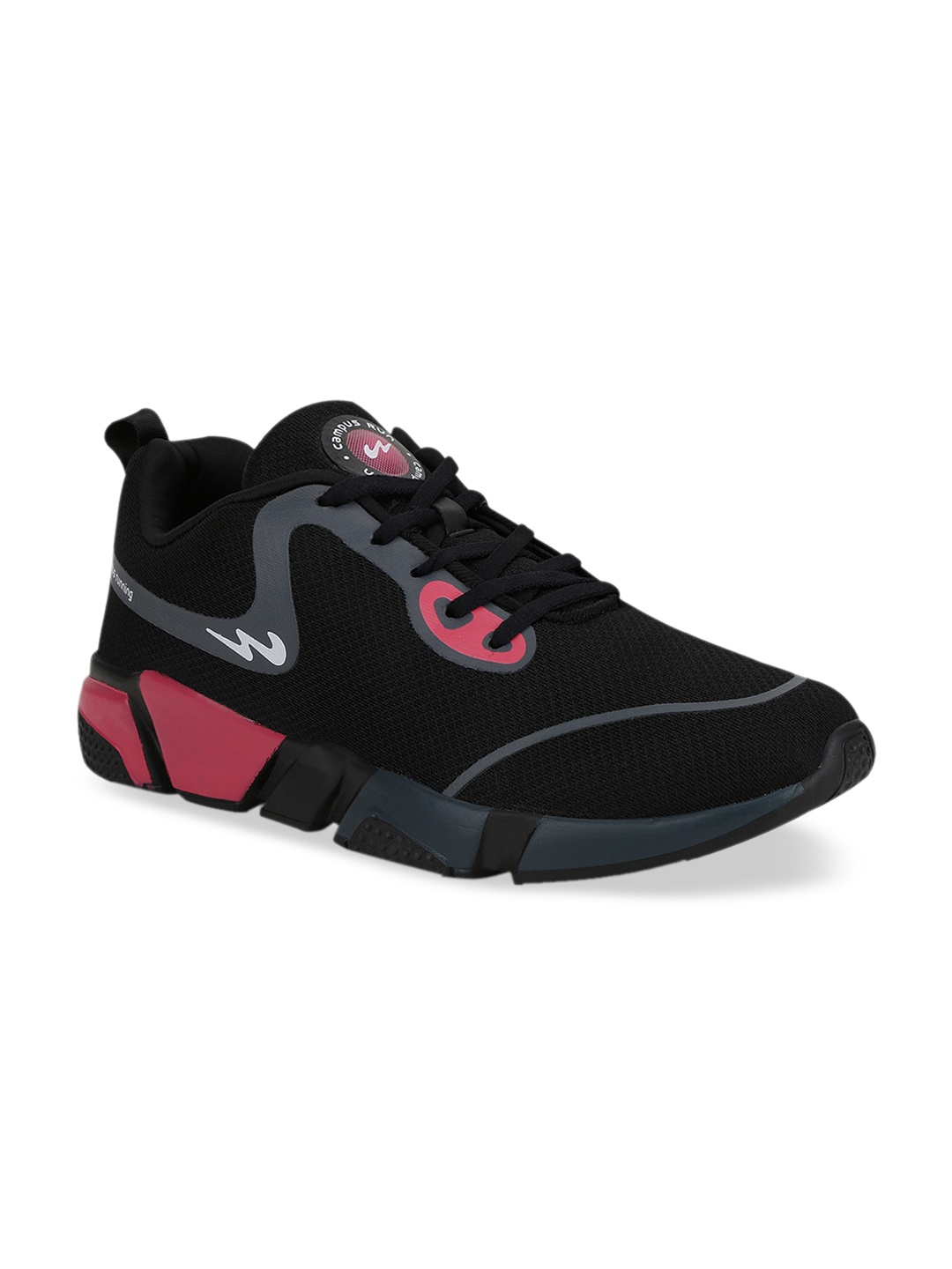 

Campus STACY Women Lace-Up Running Shoe, Black