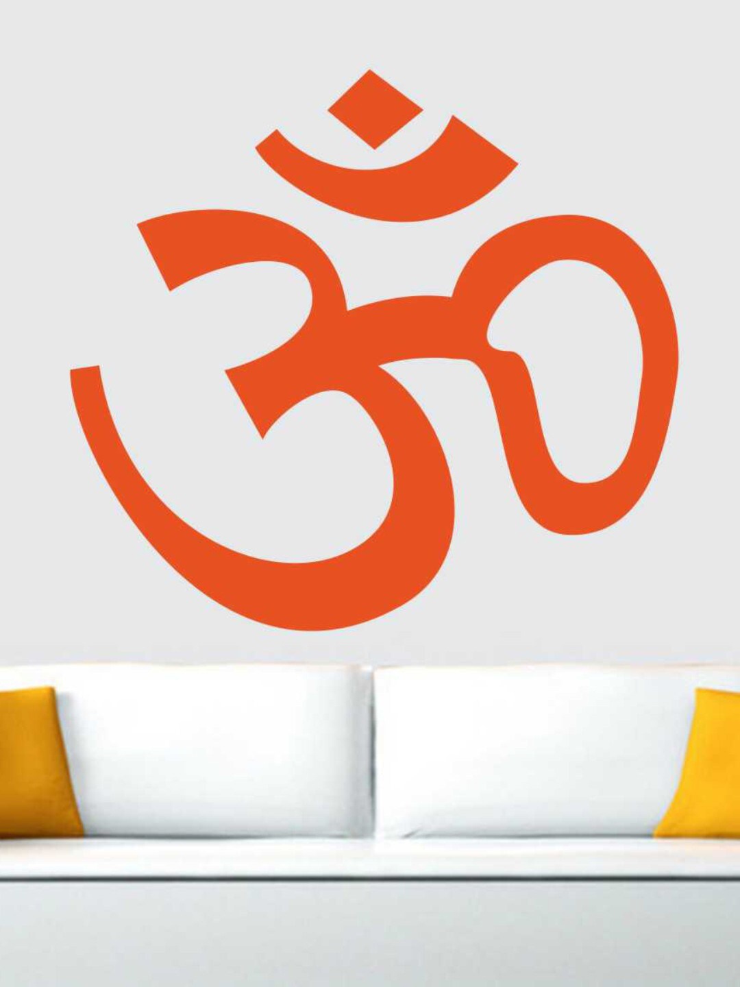 

rawpockets Orange Ohm Symbol Wall Stickers
