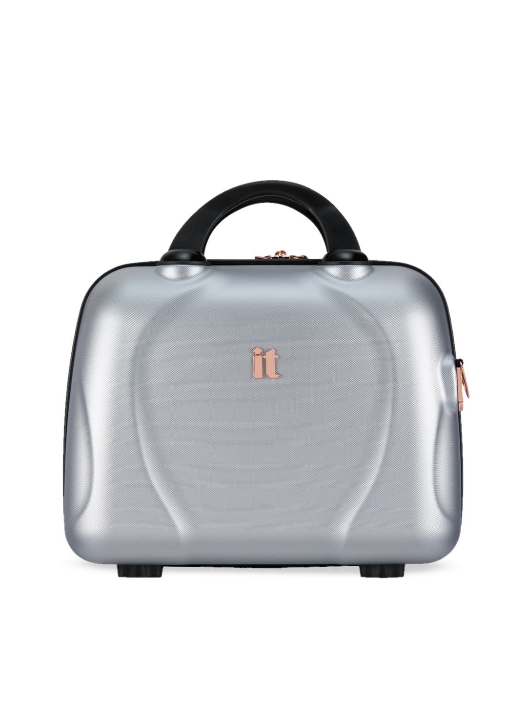 

IT luggage Silver-Toned Sparkle Vanity Bag