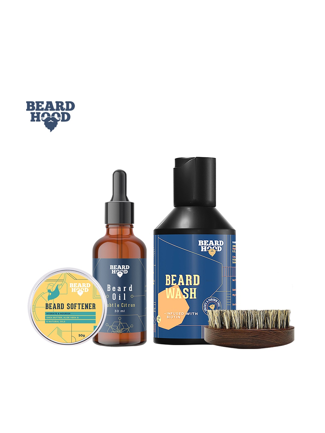

Beardhood Complete Grooming Kit, Transparent