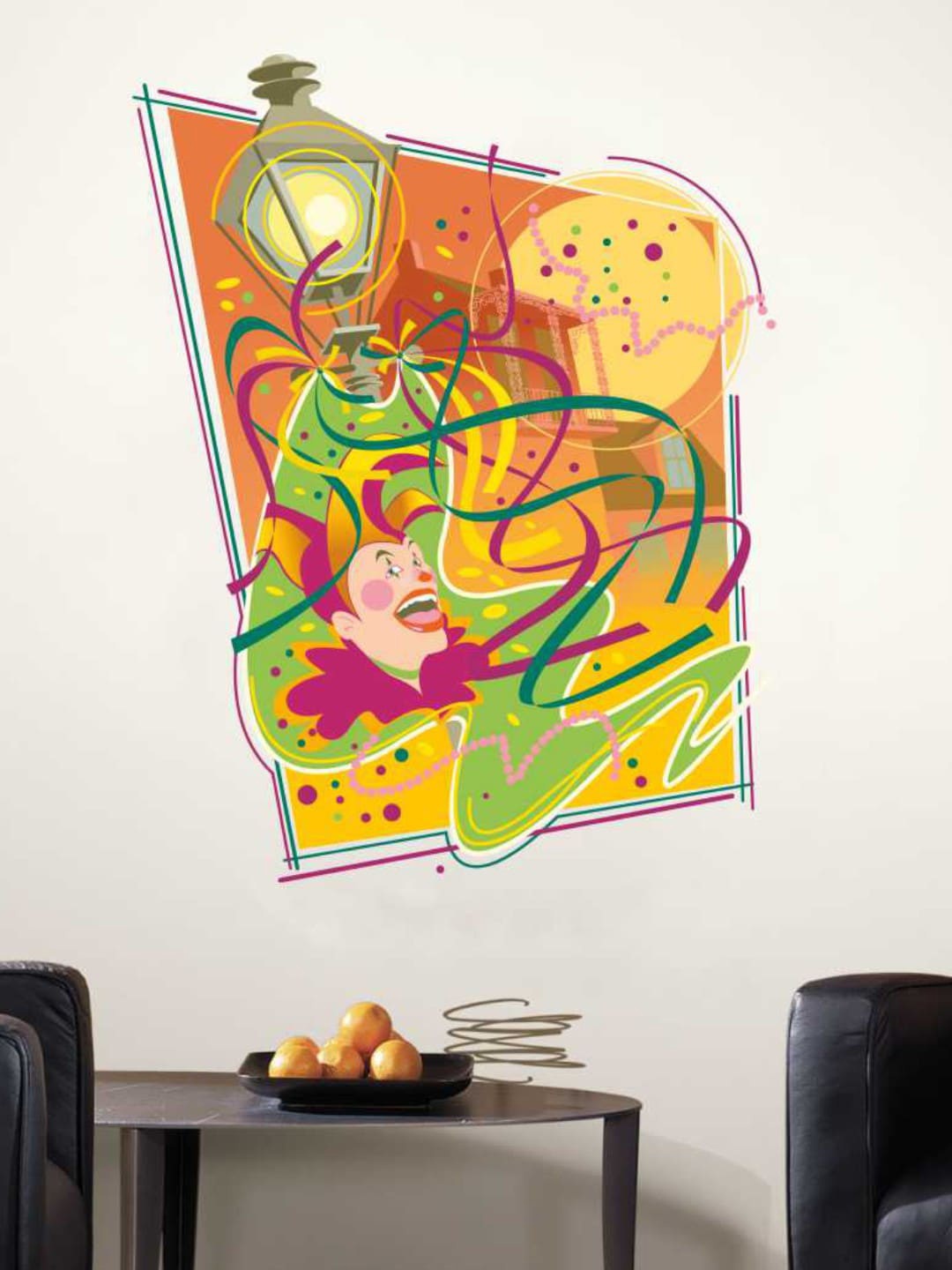 

rawpockets Joker Wall Stickers, Multi