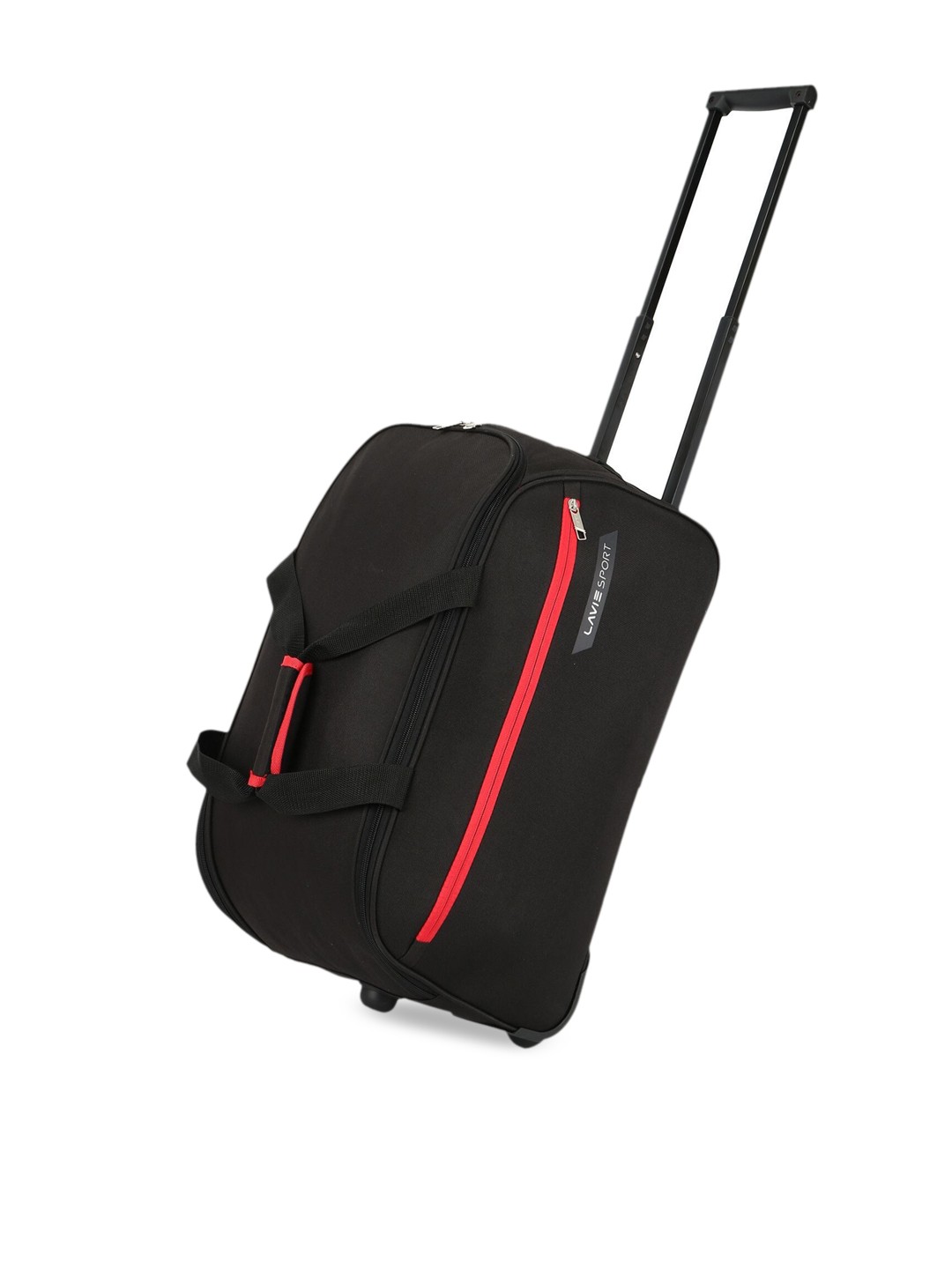 

LAVIE SPORT Black Solid Medium Trolley Duffel Bag