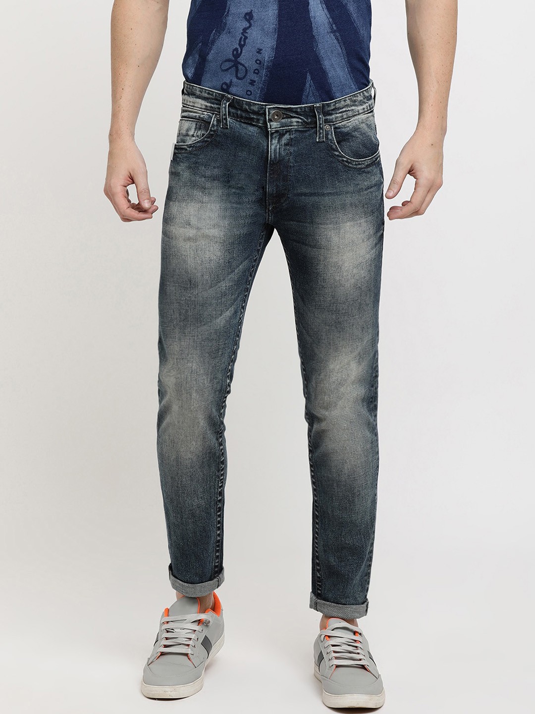 

Pepe Jeans Men Blue Slim Fit Jeans