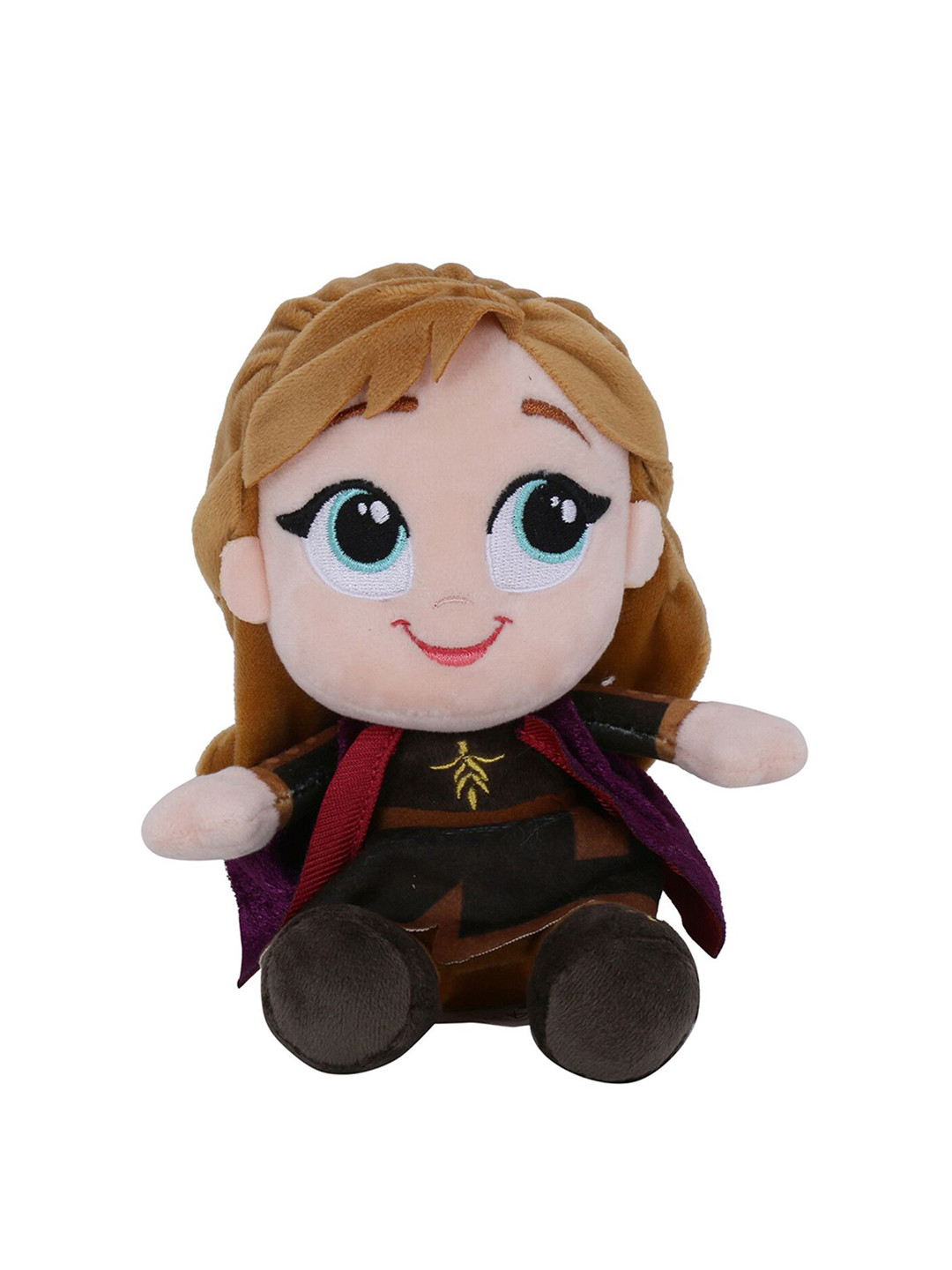 

DISNEY PLUSH Kids Brown & Purple Frozen 2 Anna Soft Stufffed Toys