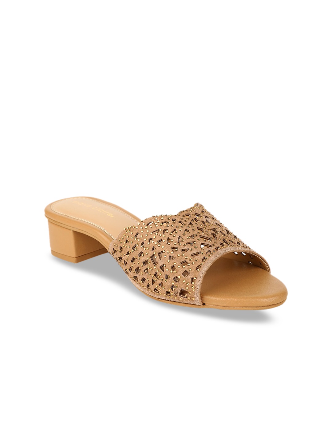 

Bata Women Pink Woven Design Mules