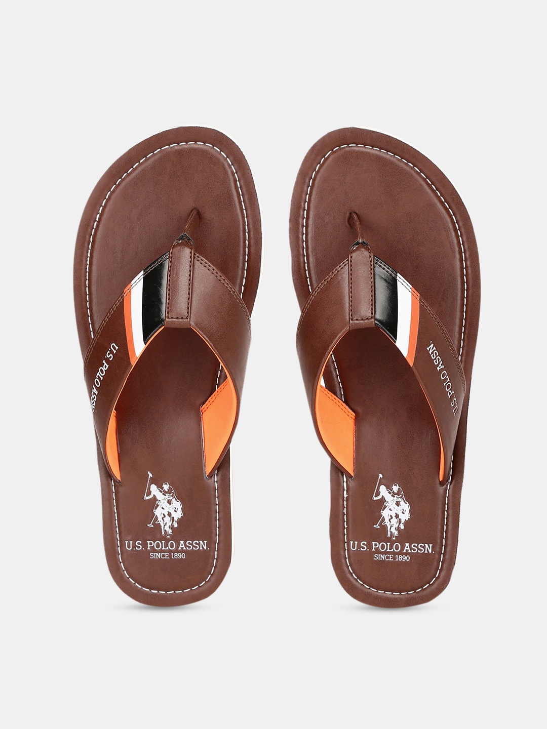 

U.S. Polo Assn. Men Brown Sandals