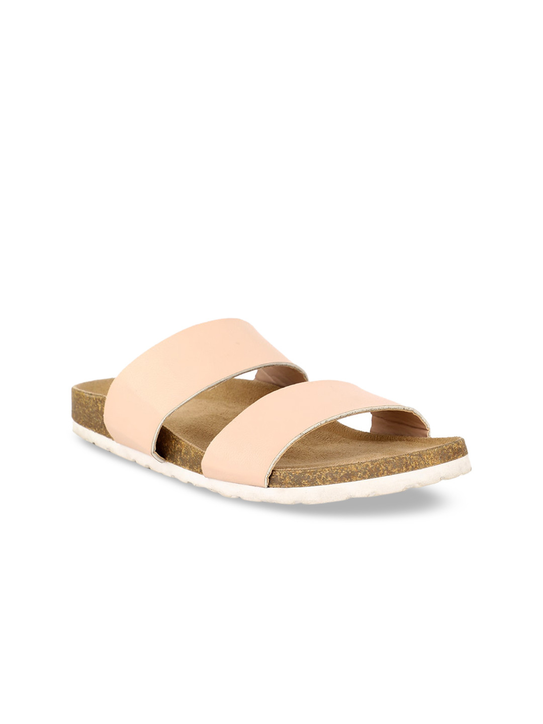 

Bata Women Pink Solid Open Toe Flats