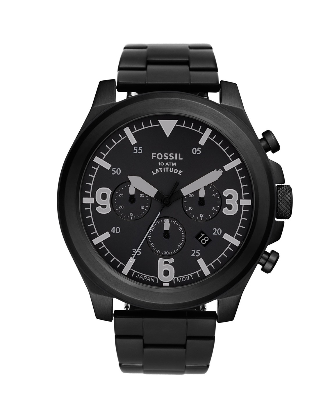 

Fossil Men Black Analogue Watch FS5754
