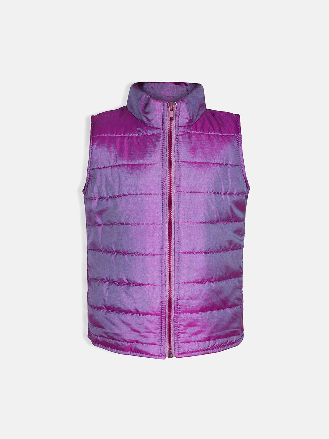 

Oxolloxo Girls Purple Solid Padded Jacket