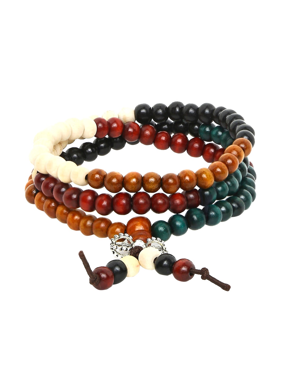 

OOMPH Brown & Yeelow Multistrand Bracelet