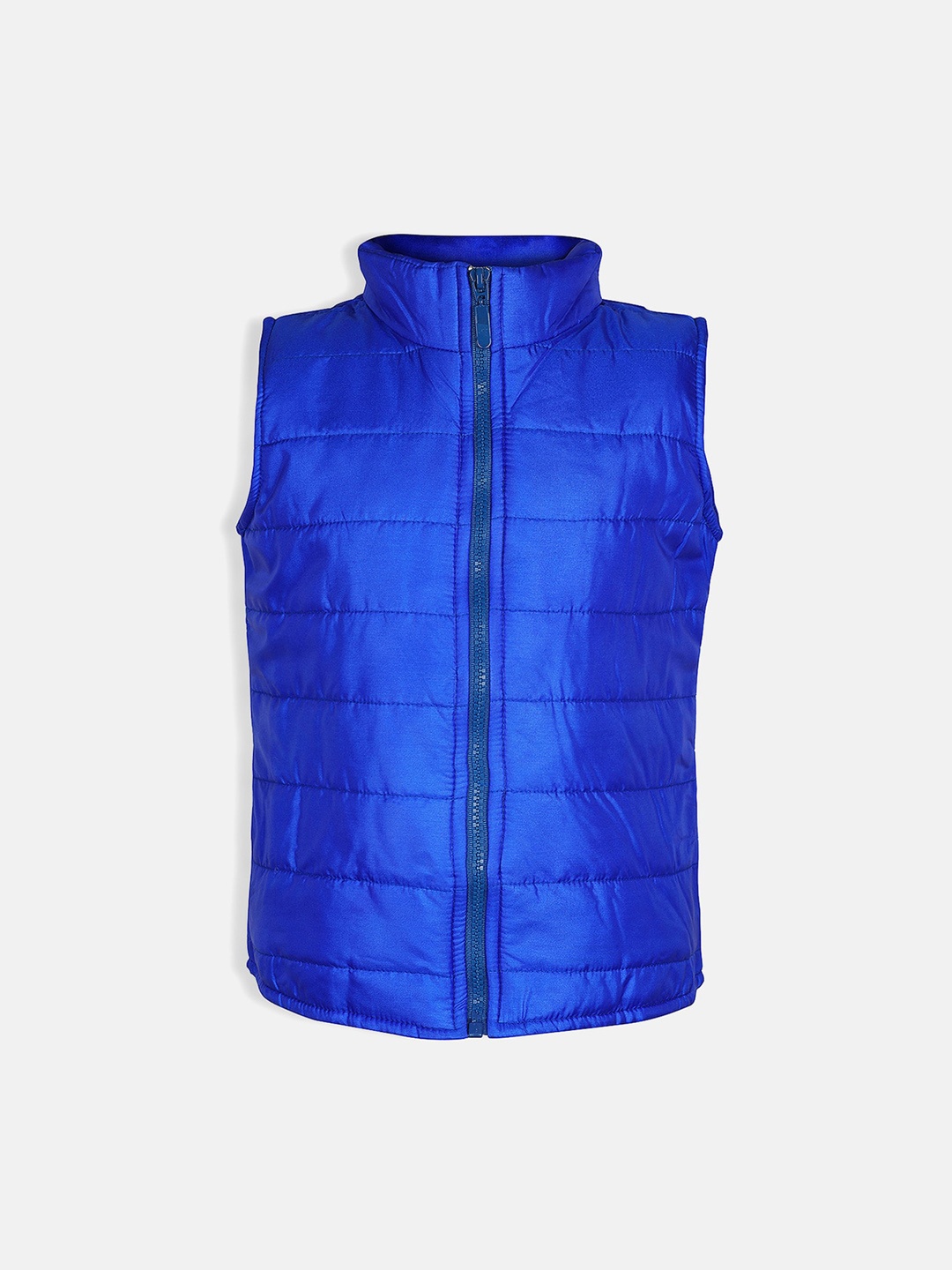 Oxolloxo Girls Blue Solid Padded Jacket