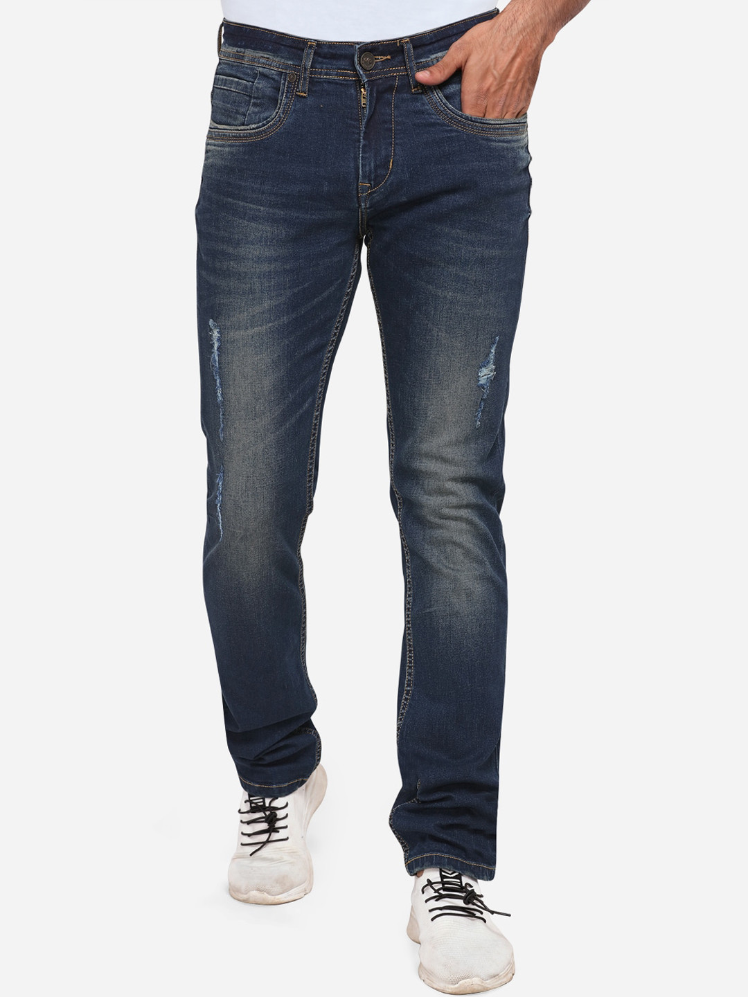 

JADE BLUE Men Blue Slim Fit Jeans