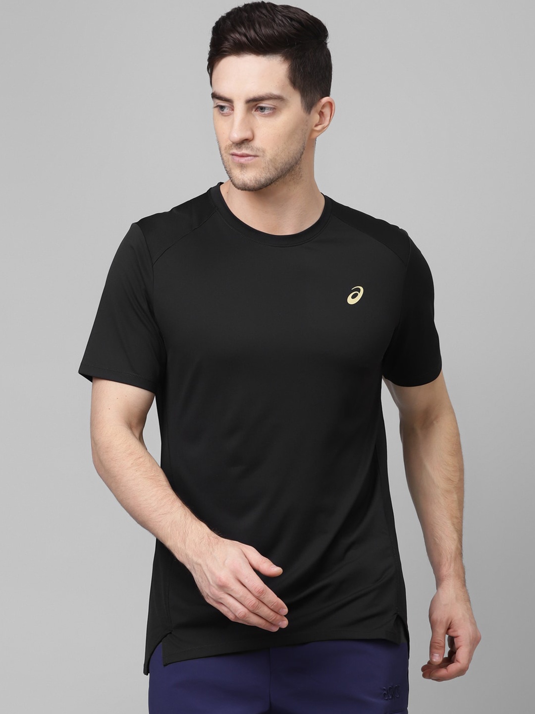 

ASICS Men Black Ventilate Mesh Train SS T-shirt