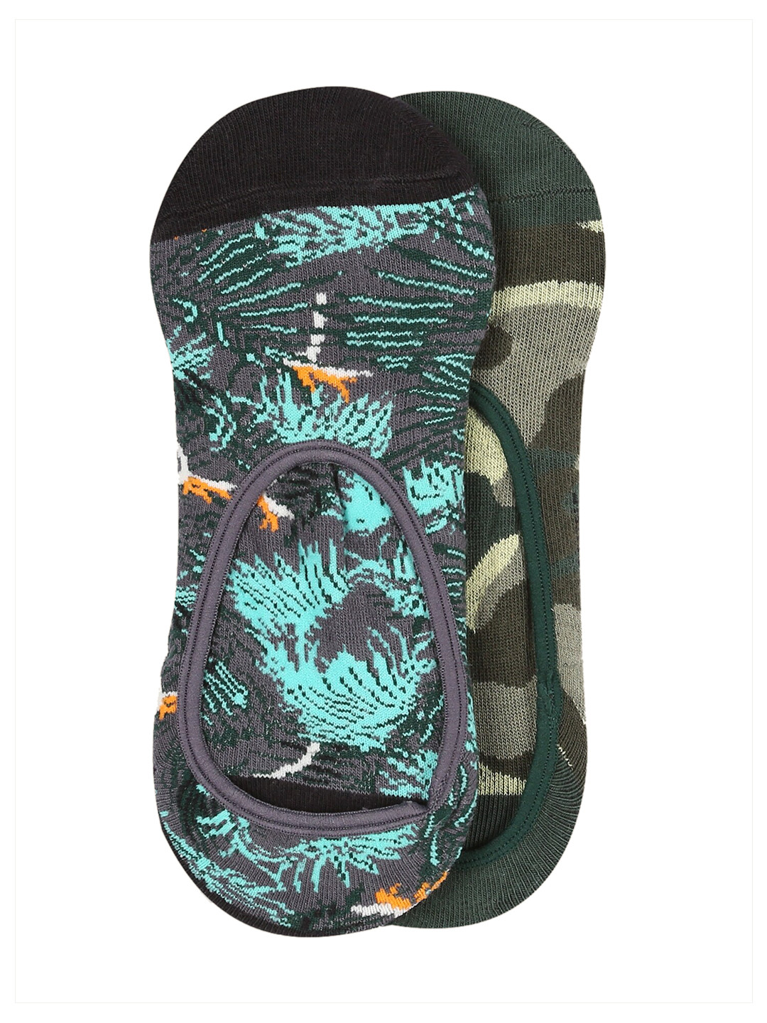 

Flying Machine Men Pack Of 2 Assorted Shoe Liners