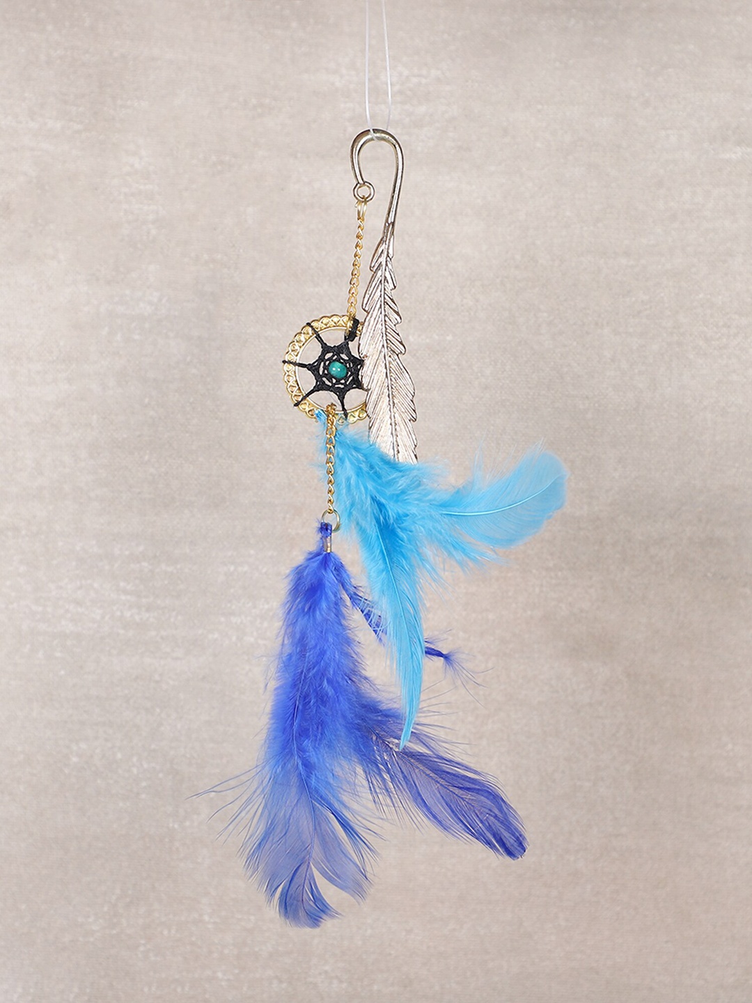 

Rooh Blue Handmade Bookmark leaf