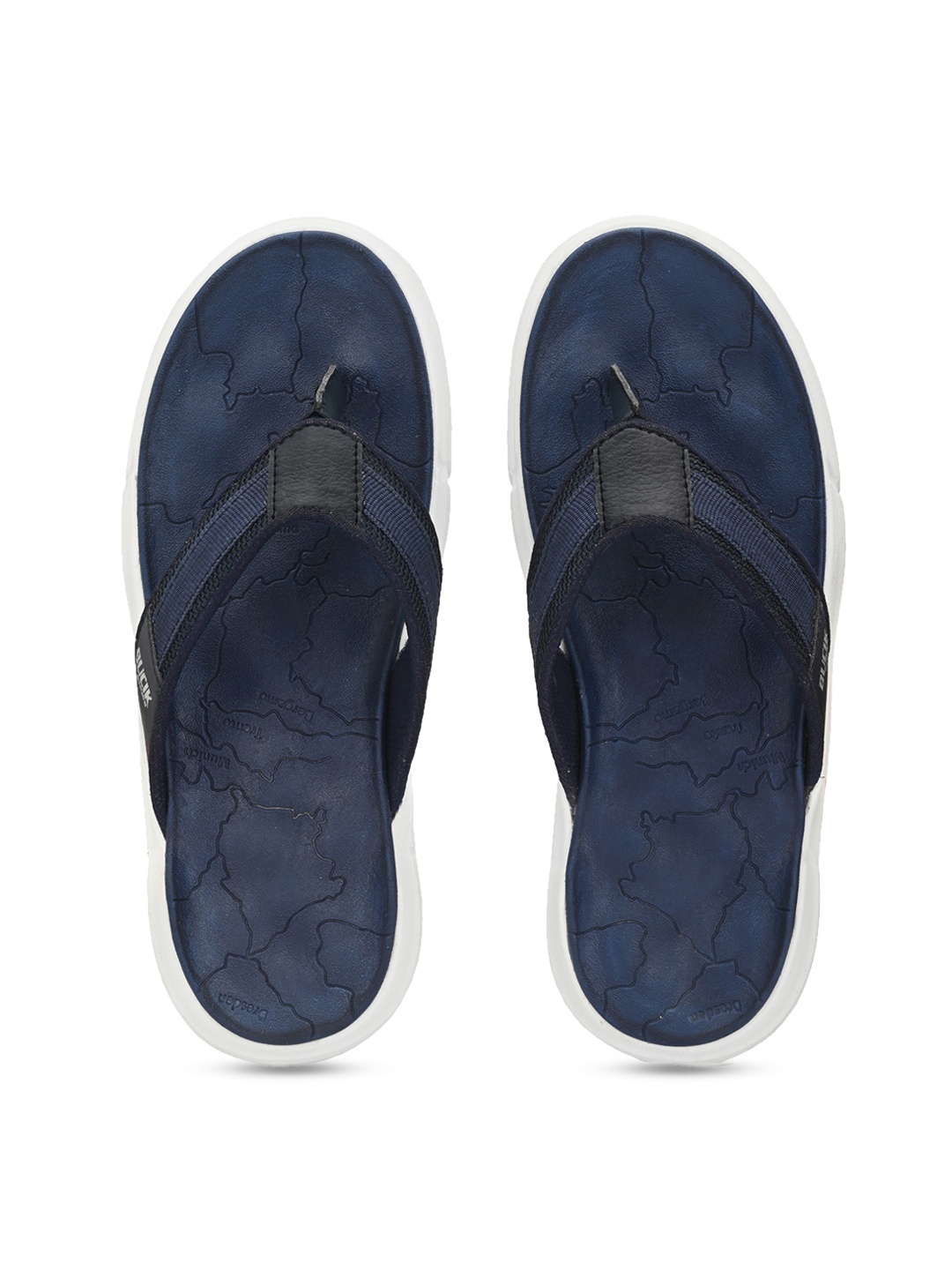 

BUCIK Men Navy Blue Sandals