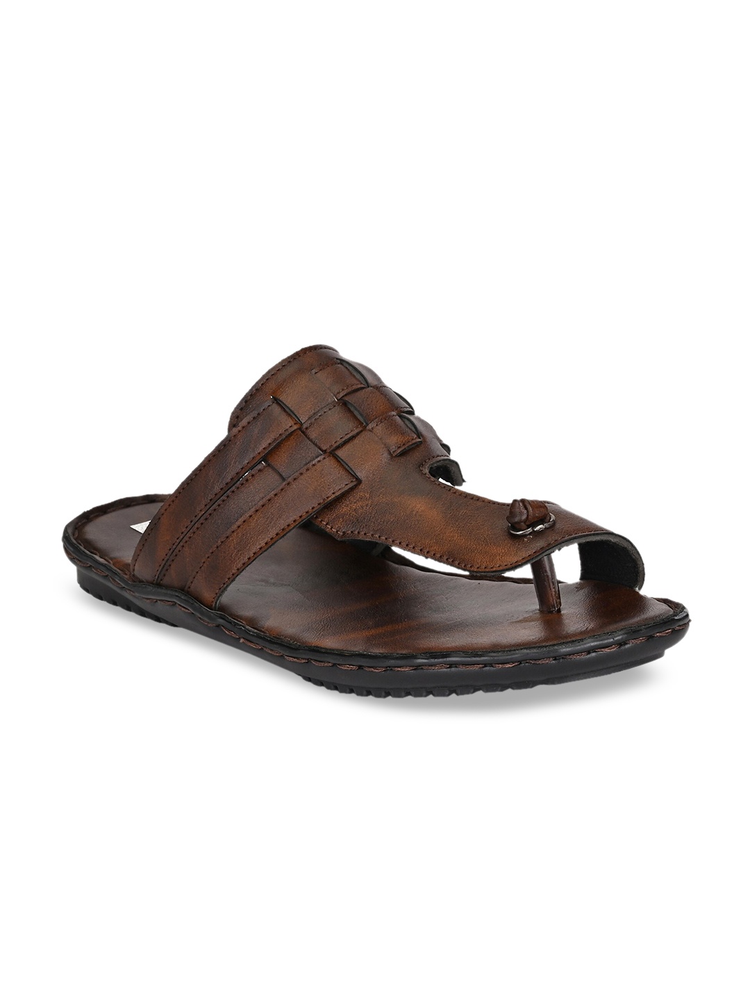 

BUCIK Men Brown Comfort Sandals