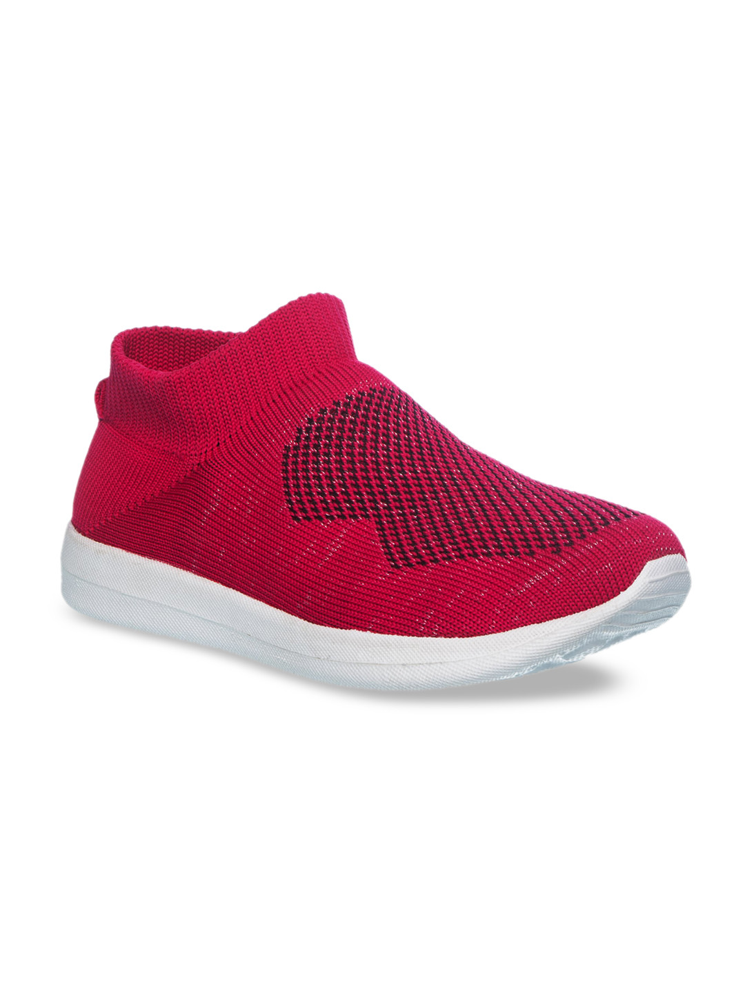 

Khadims Girls Red Slip-On Sneakers