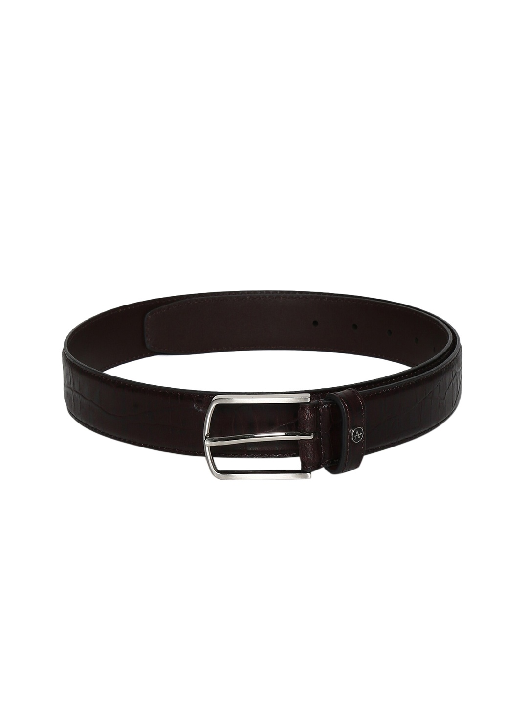 

Arrow Men Brown Textured Leather Belt