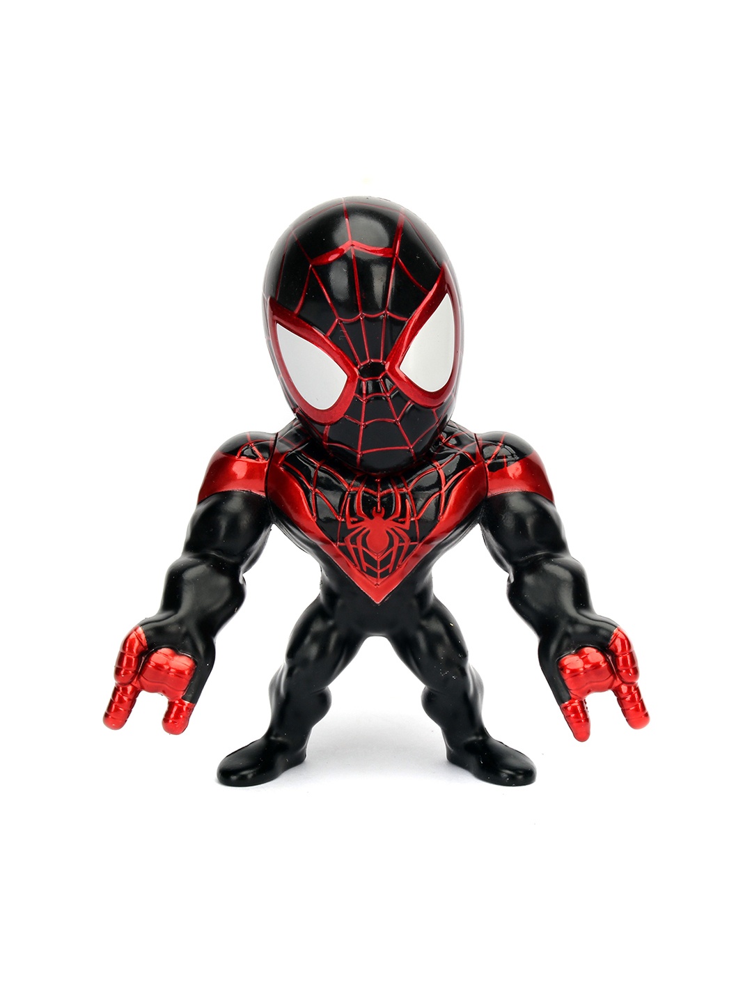 

Jada Toys Kids Black & Red Diecast Metal Marvel Miles Morales Spiderman Action Figure
