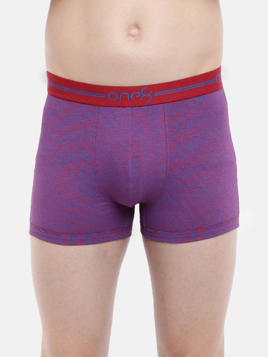 

one8 by Virat Kohli Men Purple Printed Trunks 216-RED-RYL