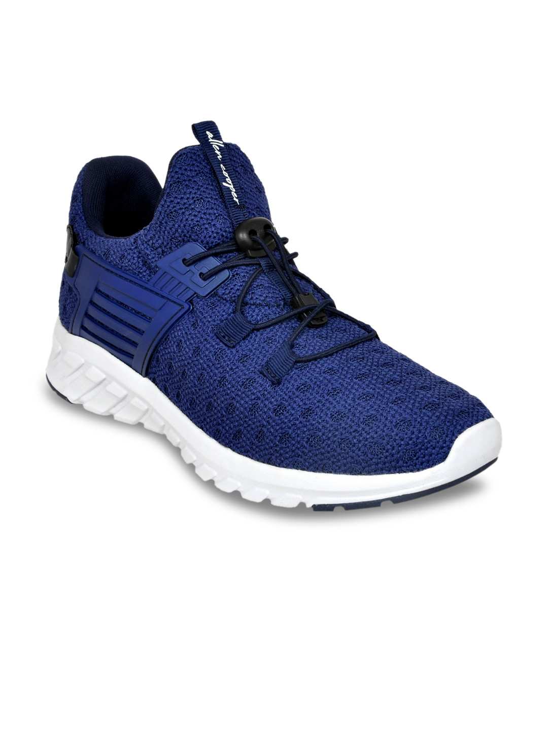 

Allen Cooper Men Navy Blue & White Running Shoes