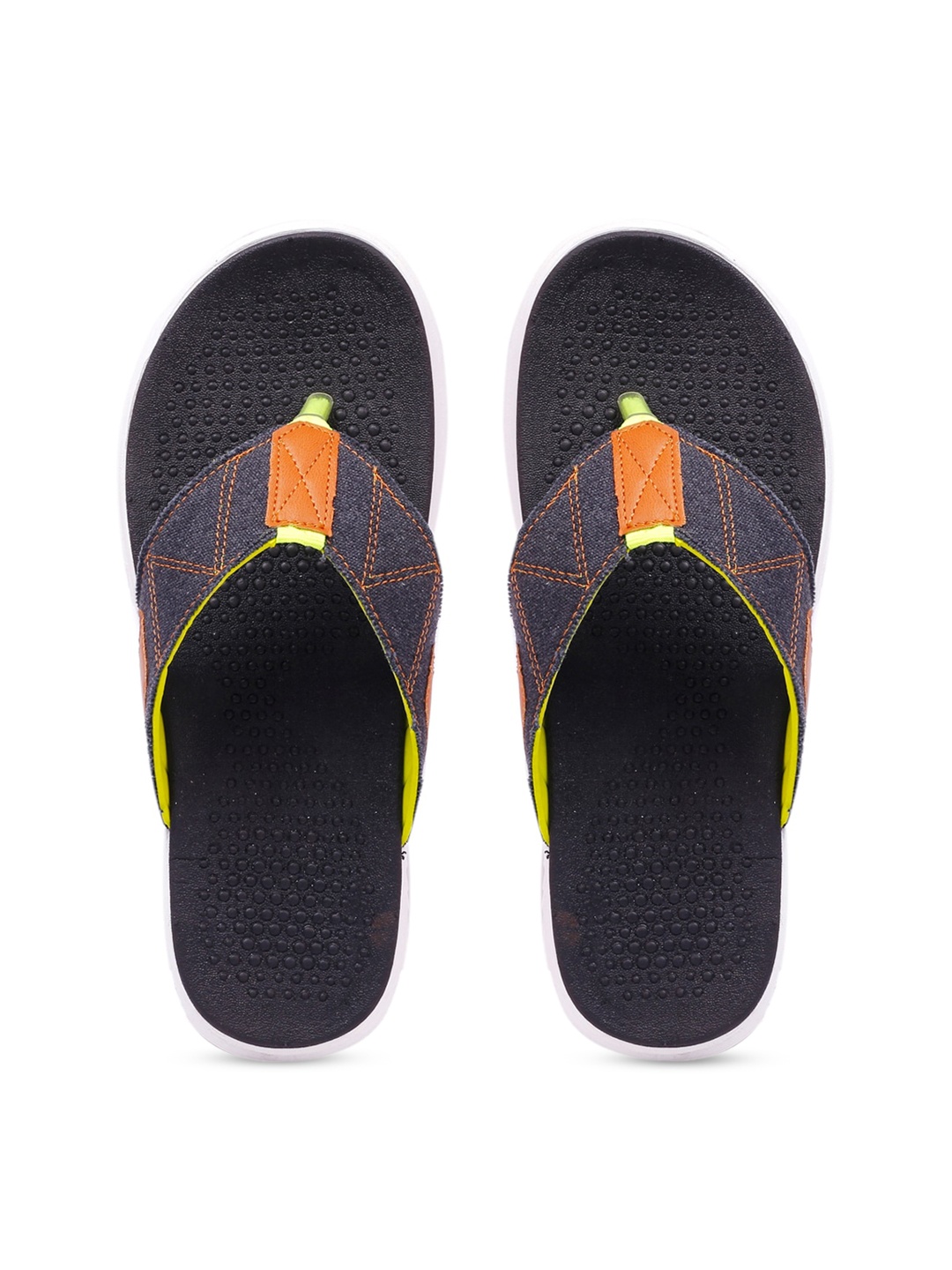 

Bacca Bucci Men Blue Solid Thong Flip Flops