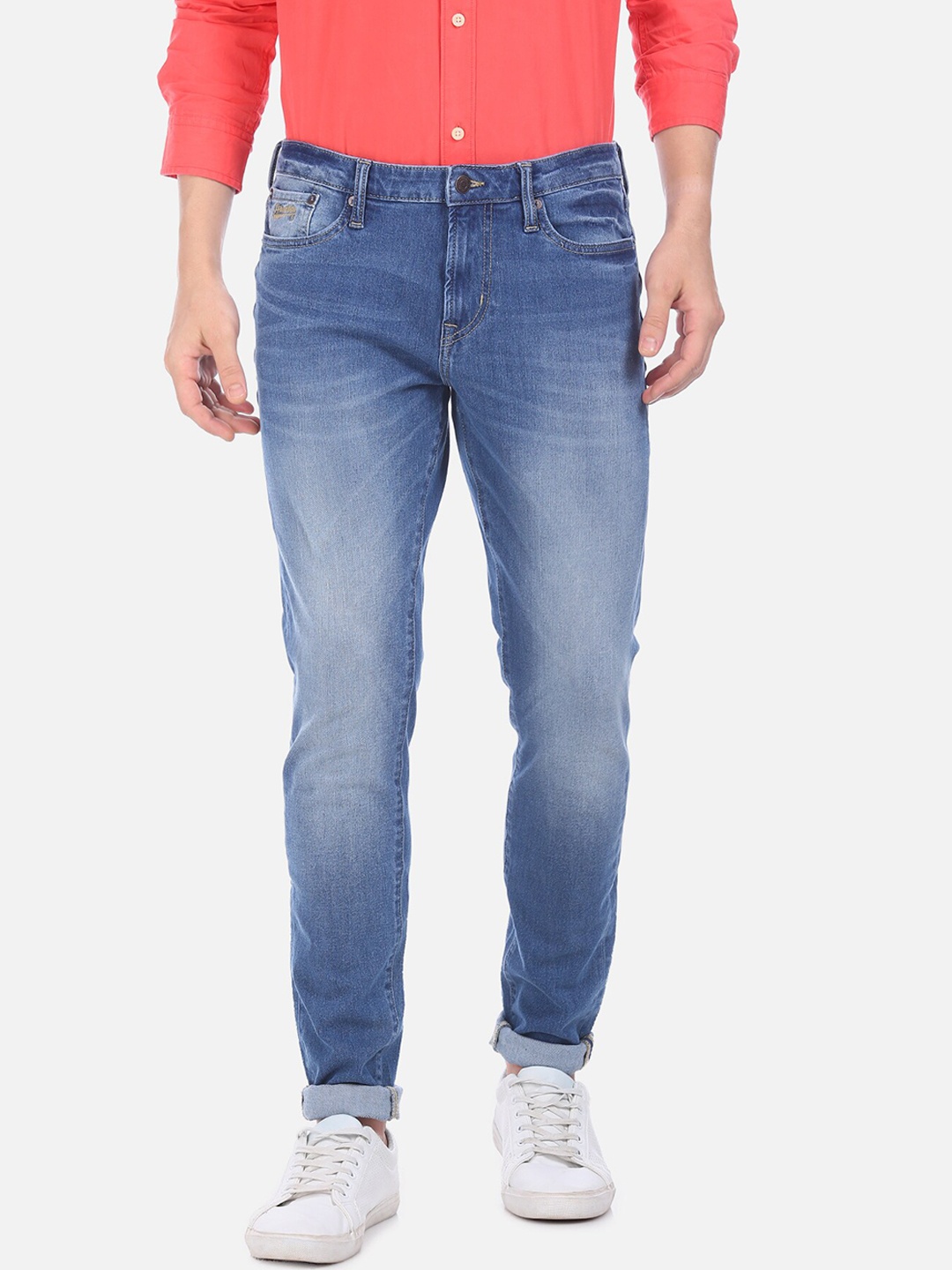 

Aeropostale Men Blue Tapered Fit Jeans