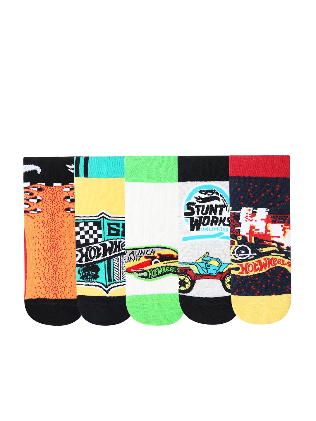 

Bonjour Boys Pack of 5 Assorted Ankle Length Socks