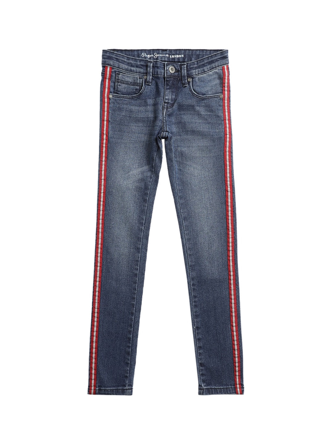 

Pepe Jeans Girls Blue Super Skinny Fit Jeans