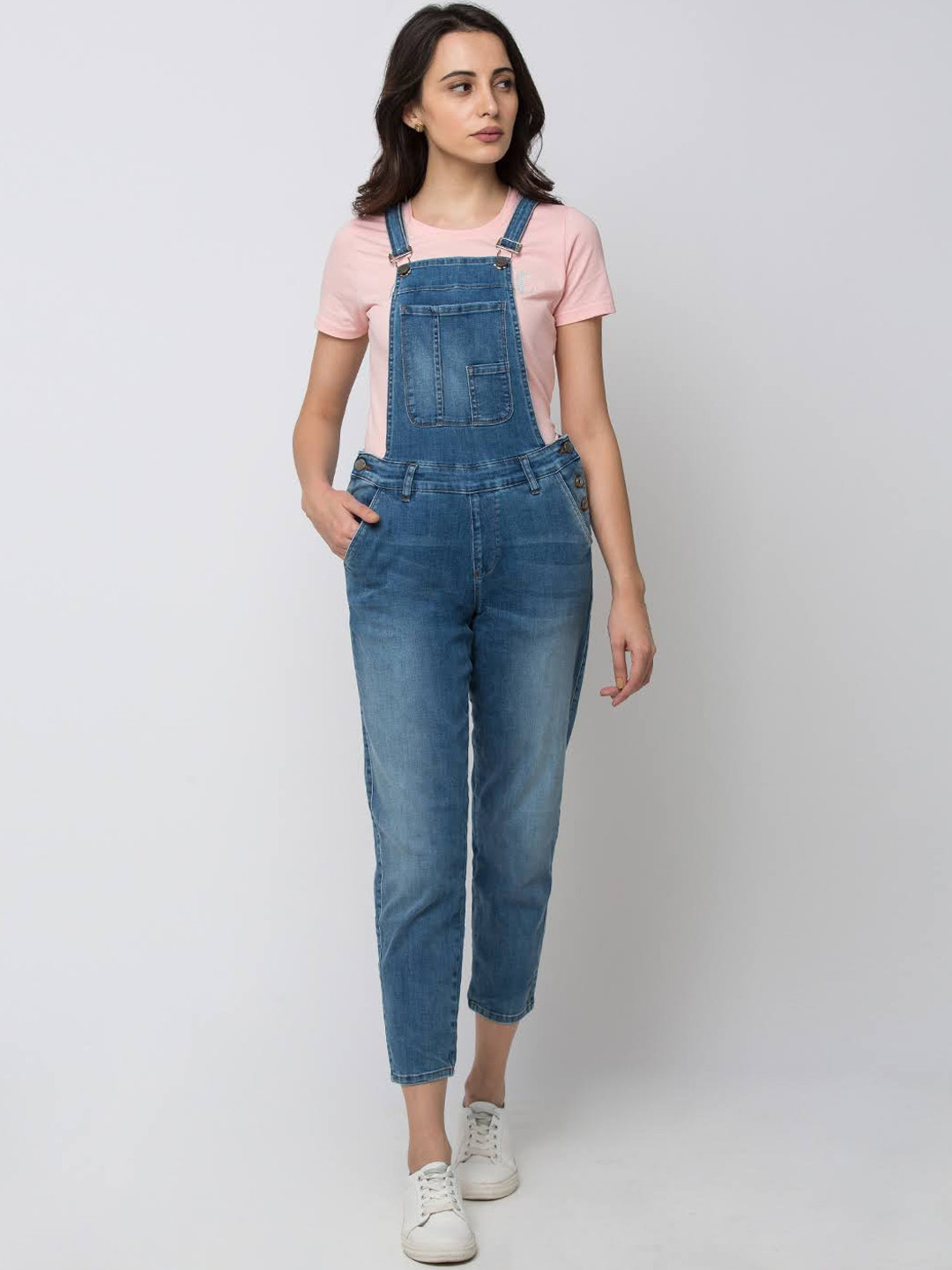 

SPYKAR Women Blue Slim Fit Dungarees