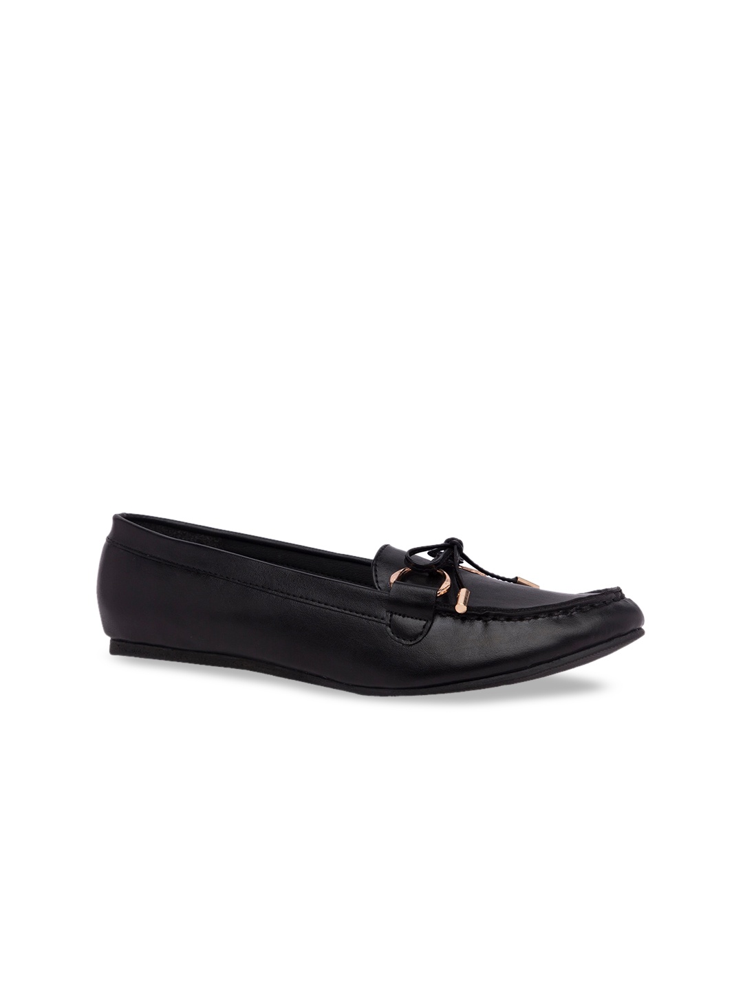 

Inc 5 Women Black Solid Ballerinas