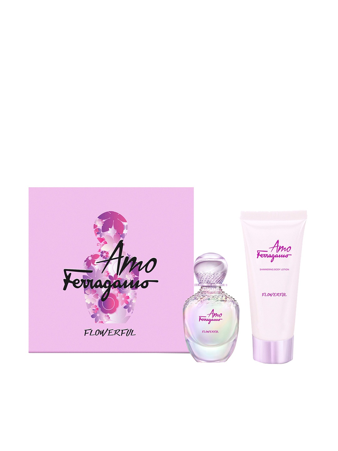 

Salvatore Ferragamo Perfume & Body Lotion Combo 150 ml, Pink