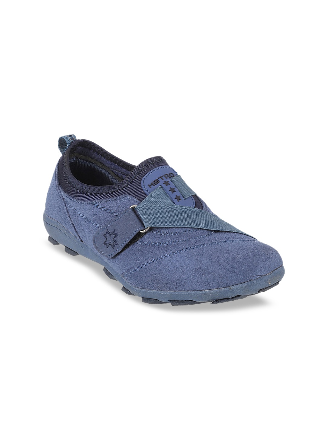 

Metro Women Blue Slip-On Sneakers