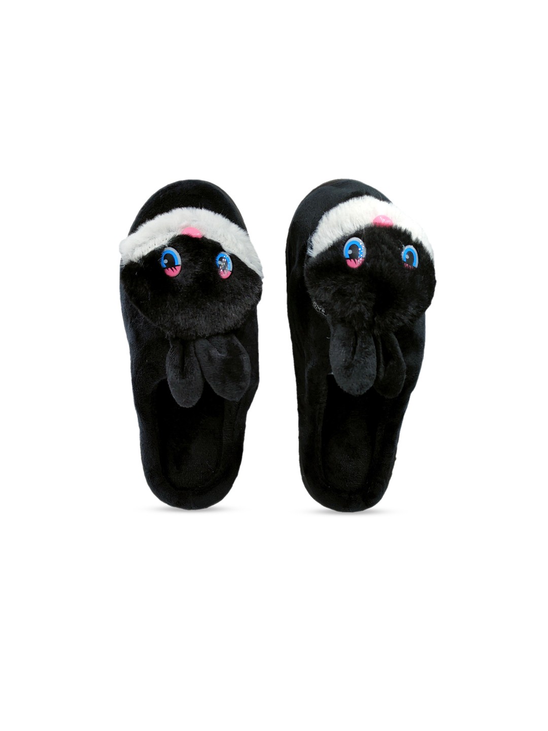 

Pampy Angel Women Black Printed Sliders