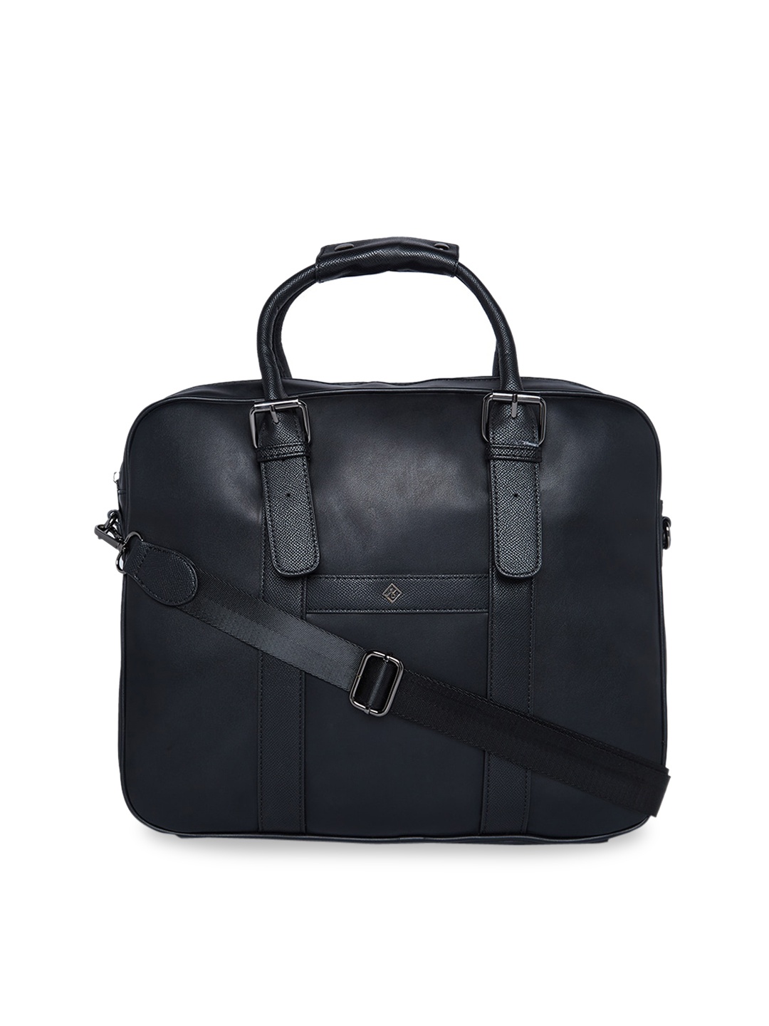 

Call It Spring Men Black Solid Messenger Bag