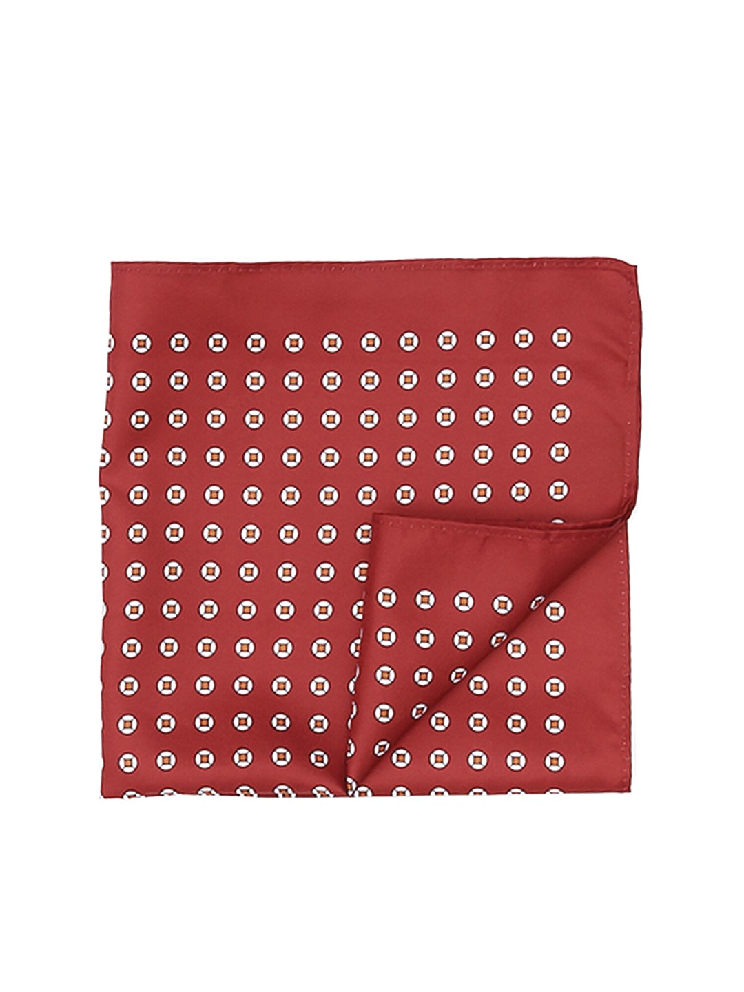 

Arrow Men Red & White Printed Pocket Square