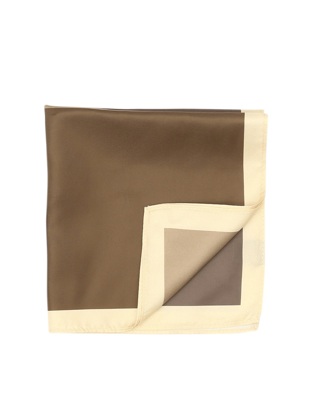 

Arrow Men Brown & Beige Colourblocked Pocket Square