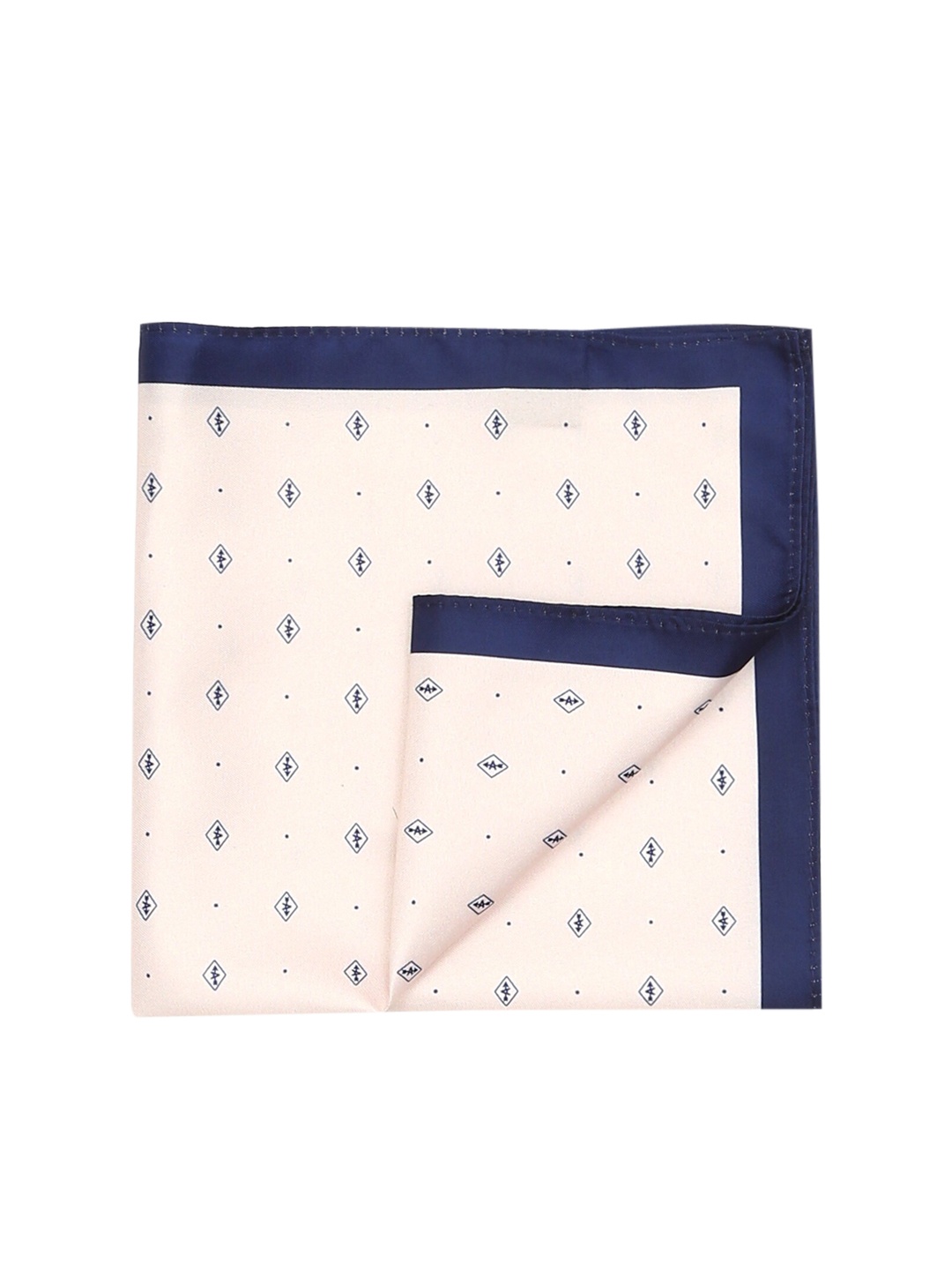 

Arrow Men Pink & Navy Blue Printed Pocket Square
