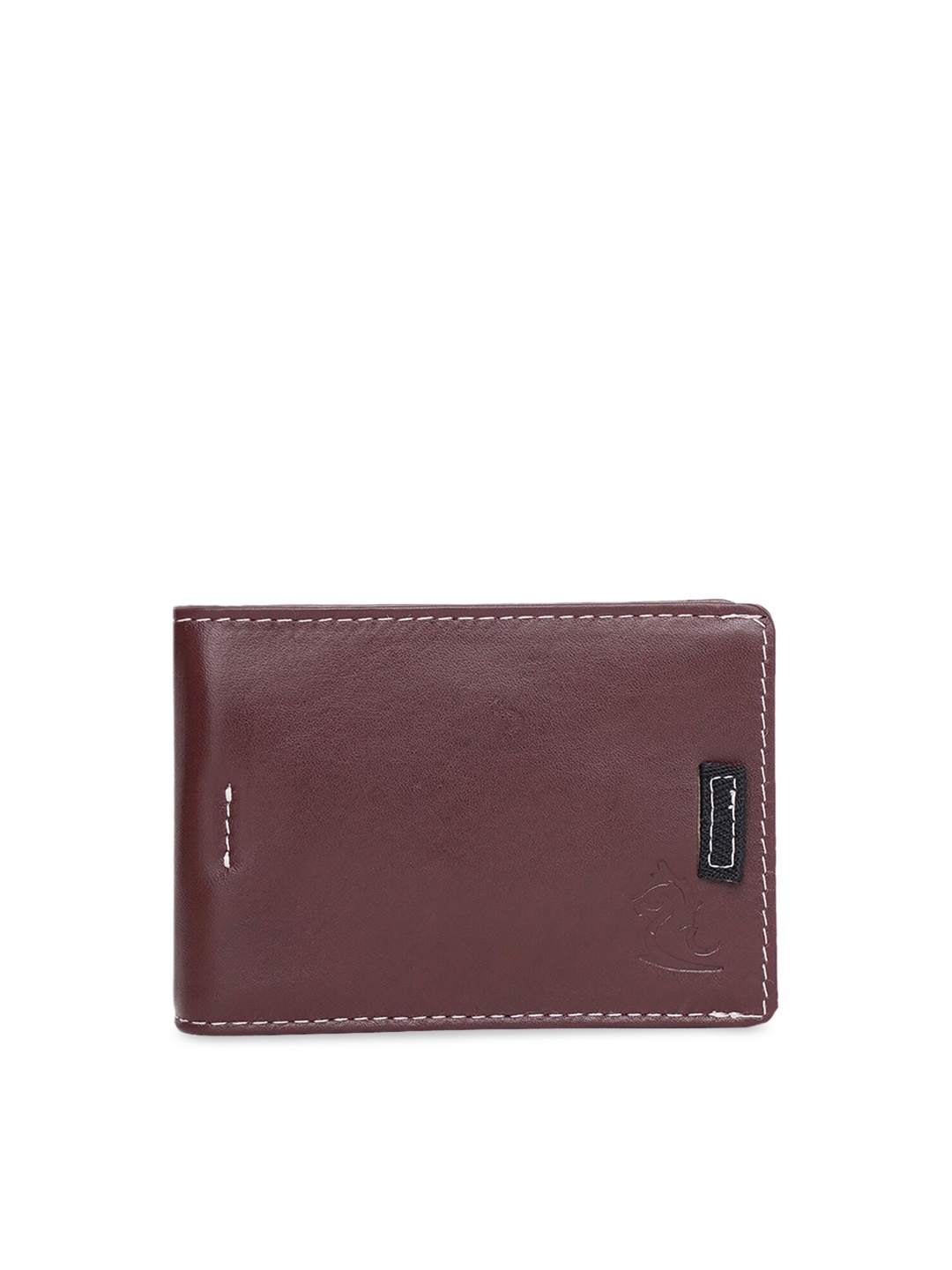 

Kara Unisex Brown Solid Leather Money Clip Card Wallet